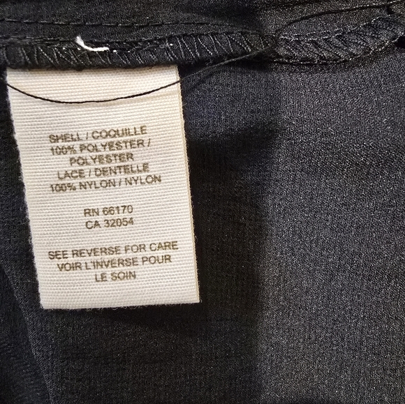 Free People Black Lace Mini Dress Tea For Two Size Xs - Picture 8 of 8